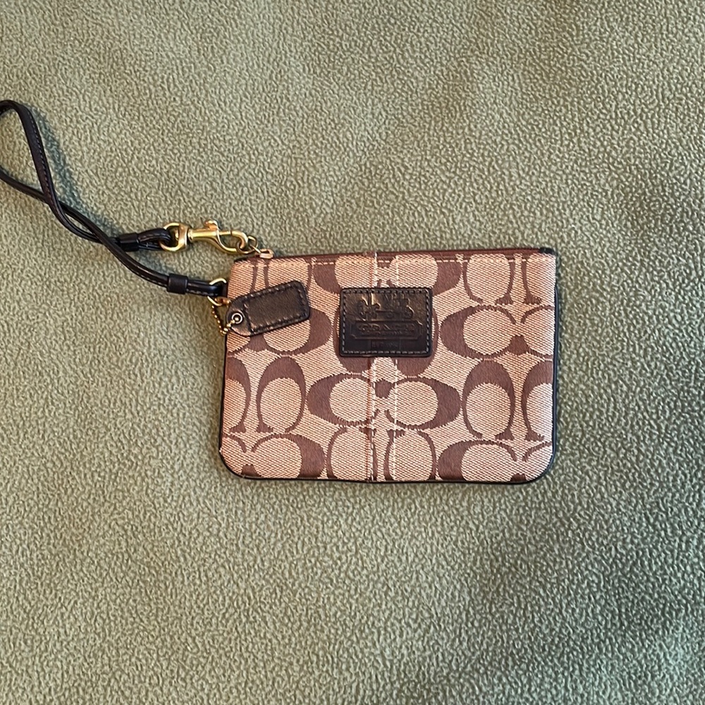 Coach wristlet